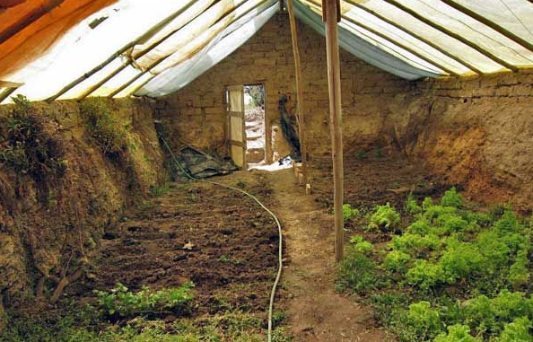 podzemní skleník