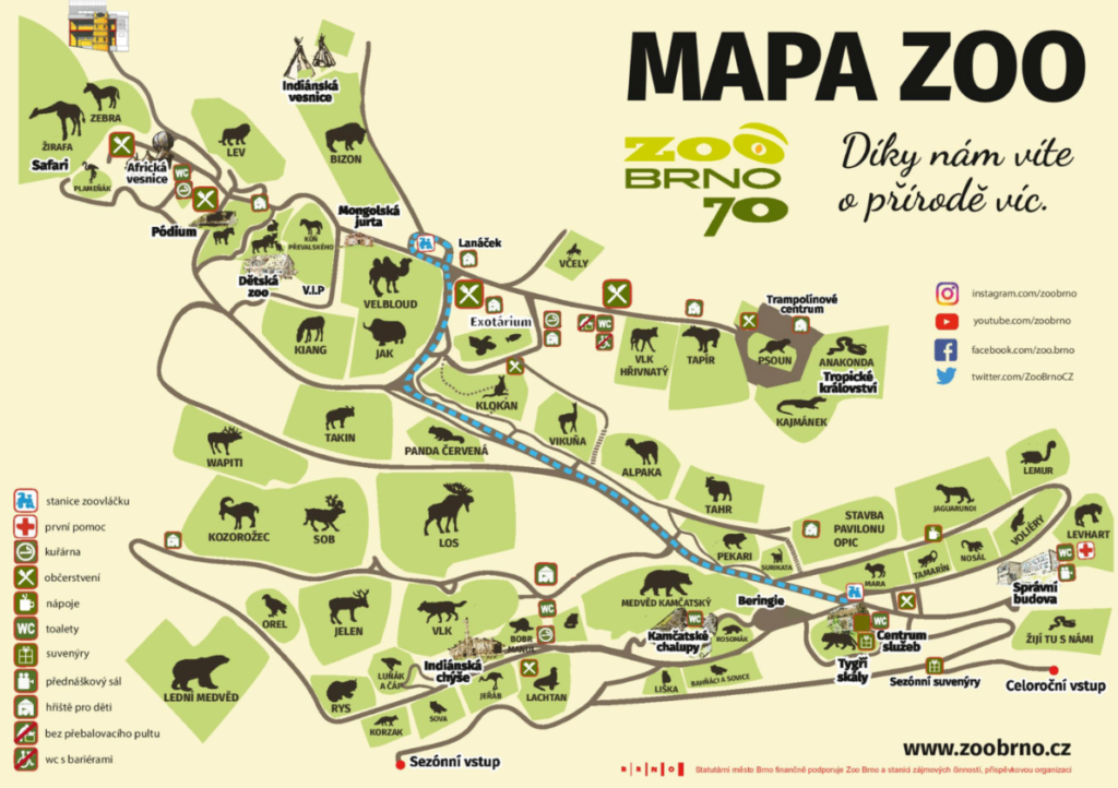 zoo v jihomoravském kraji